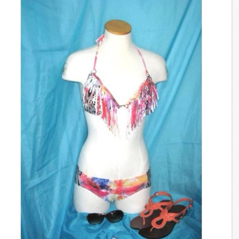 Macys Raisins Slide Bra Bikini Swim